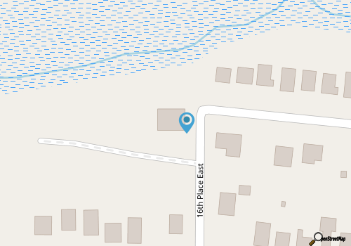 Walk to Beach: Oak Island Retreat w/ 210-Yard Dock map location