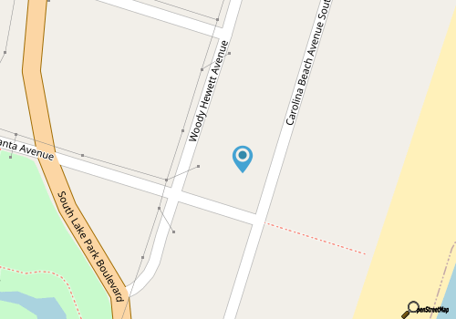 LUXURY CONDO WALKING DISTANCE TO DOWNTOWN CAROLINA BEACH map location