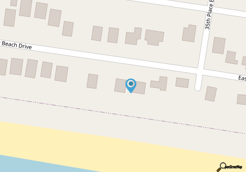 4BR/3BA,Oceanfront,Beach Cottage, Dog Friendly-Sleeps14 map location