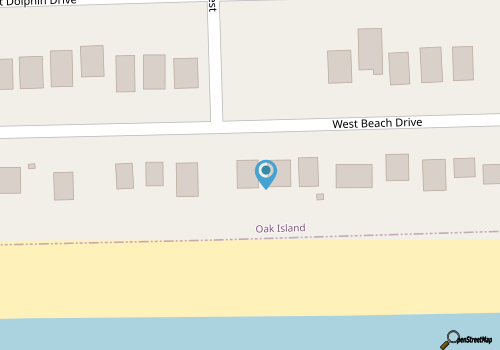 6BR/3BA - Oceanfront Home, Quiet West End of OKI, Sleeps 16 map location