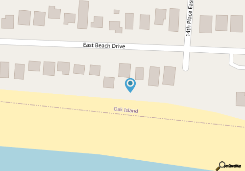 5 BR/3BA Home - Oceanfront, RECENTLY UPGRADED, Sleeps 18 map location