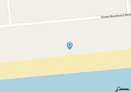 Clamelot - Oceanfront Beach Cottage with Private Pool & Covered Patio! map location