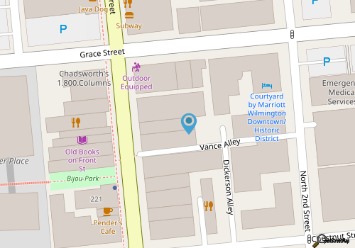 Best Location in Wilmington! Steps to Riverwalk, Dining & Nightlife! map location