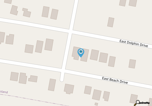 Dual-unit 5 BR beach retreat, perfect for families or friends that enjoy vacationing together! map location