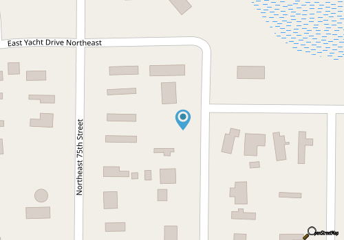 2BR/1BA House - Dog Friendly, Fenced Yard, Walk to Beach/Fishing, Sleeps 6 map location