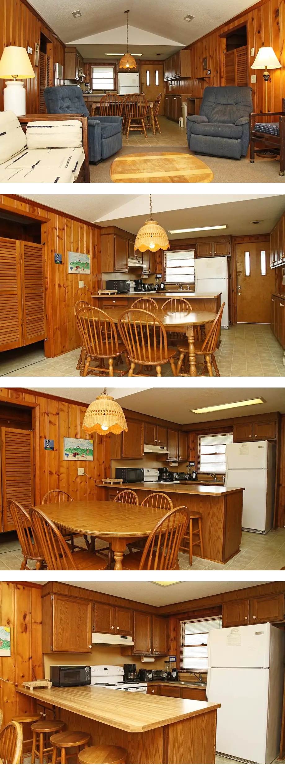 Blue Haven: Oceanfront Knotty Pine Beach...