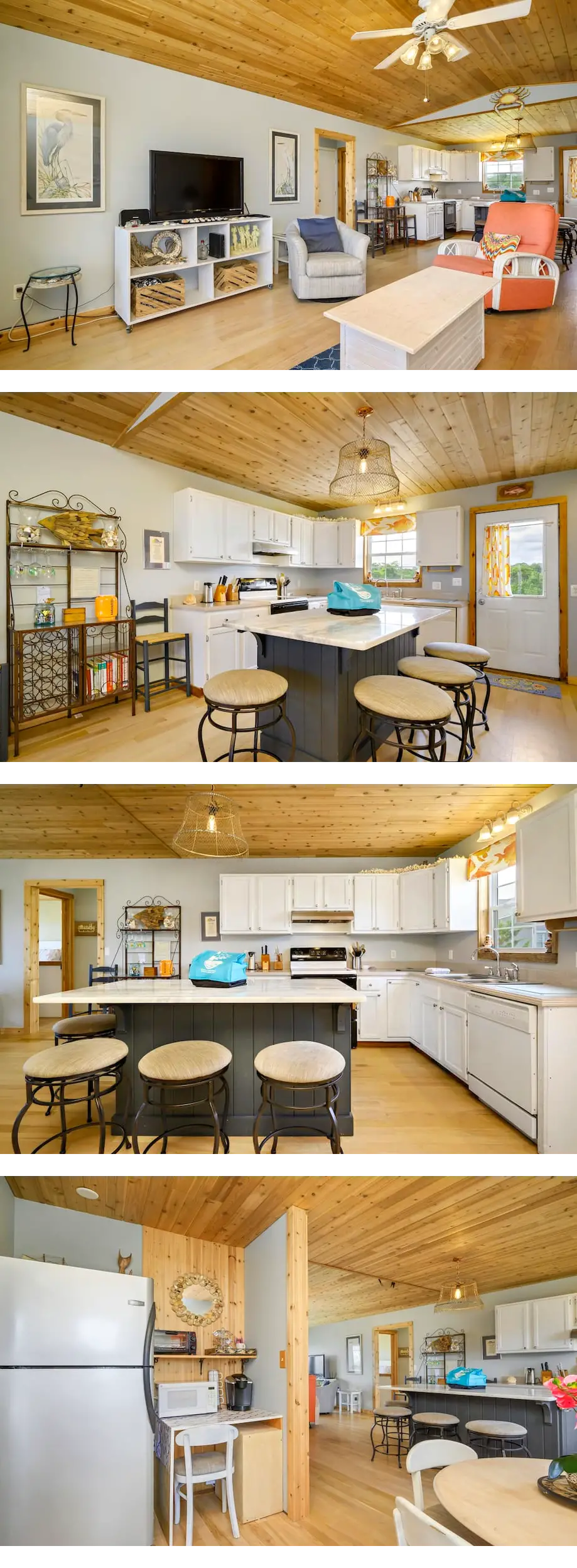 Beach Treat: Coastal Chic Home with Spac...