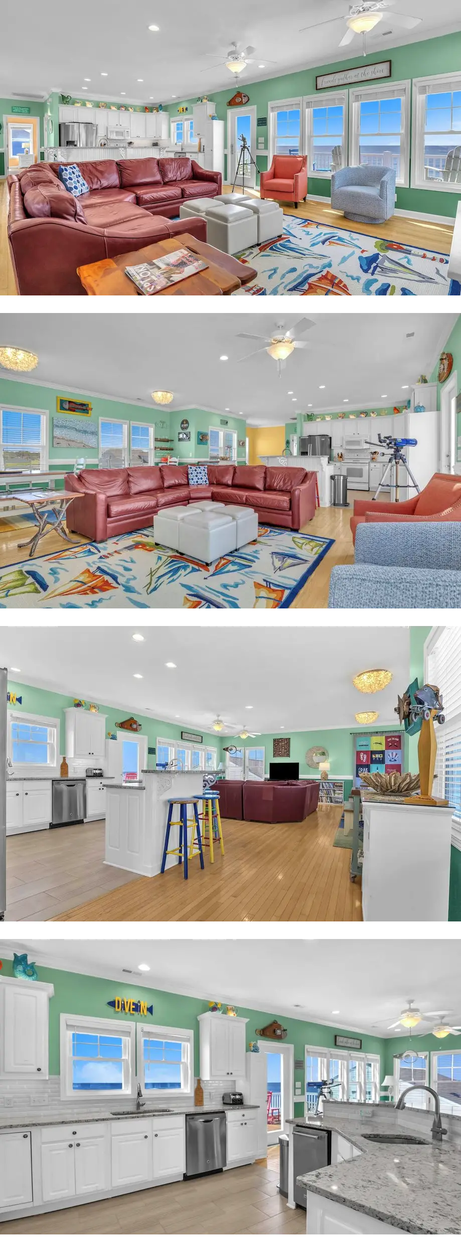 Due South: 4 Bed \/ 3.5 Bath with 2 Mast...