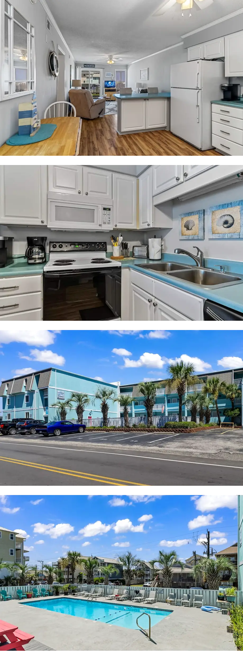 Oceanfront Complex! 2 BR/2BA - Sleeps 4-...