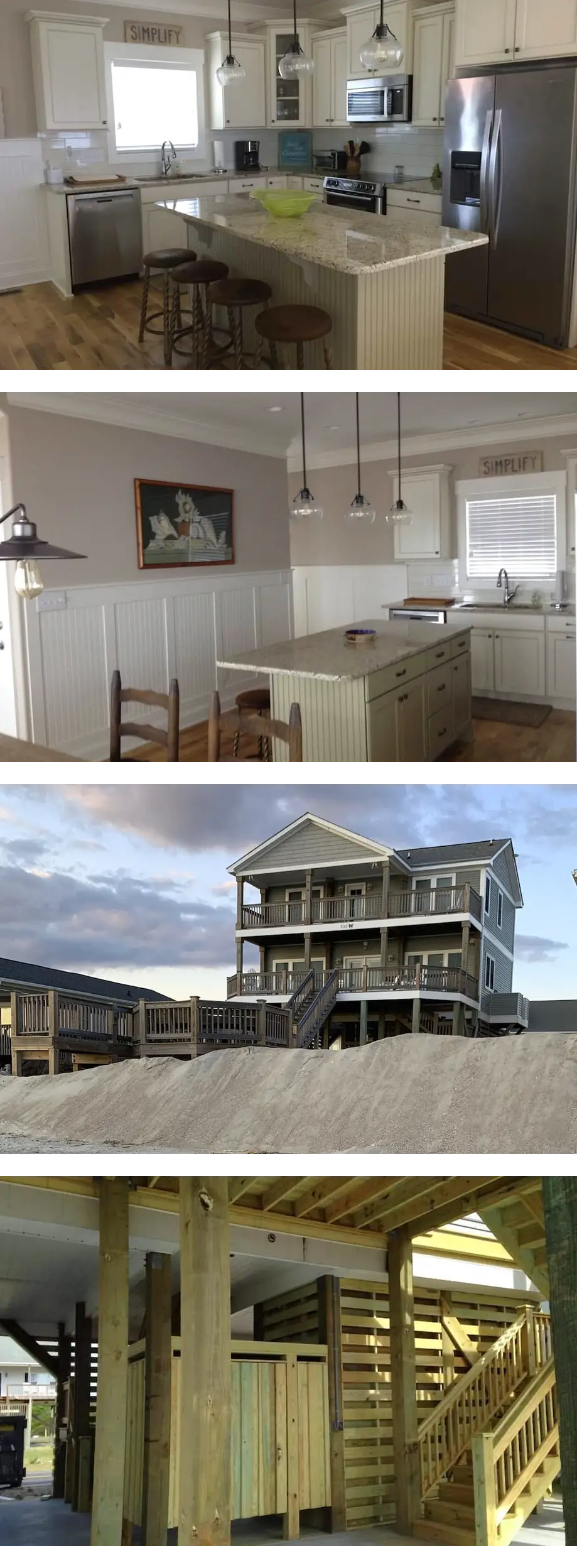 Oceanfront/4 bedroom/3 bath/sleeps 10/br...
