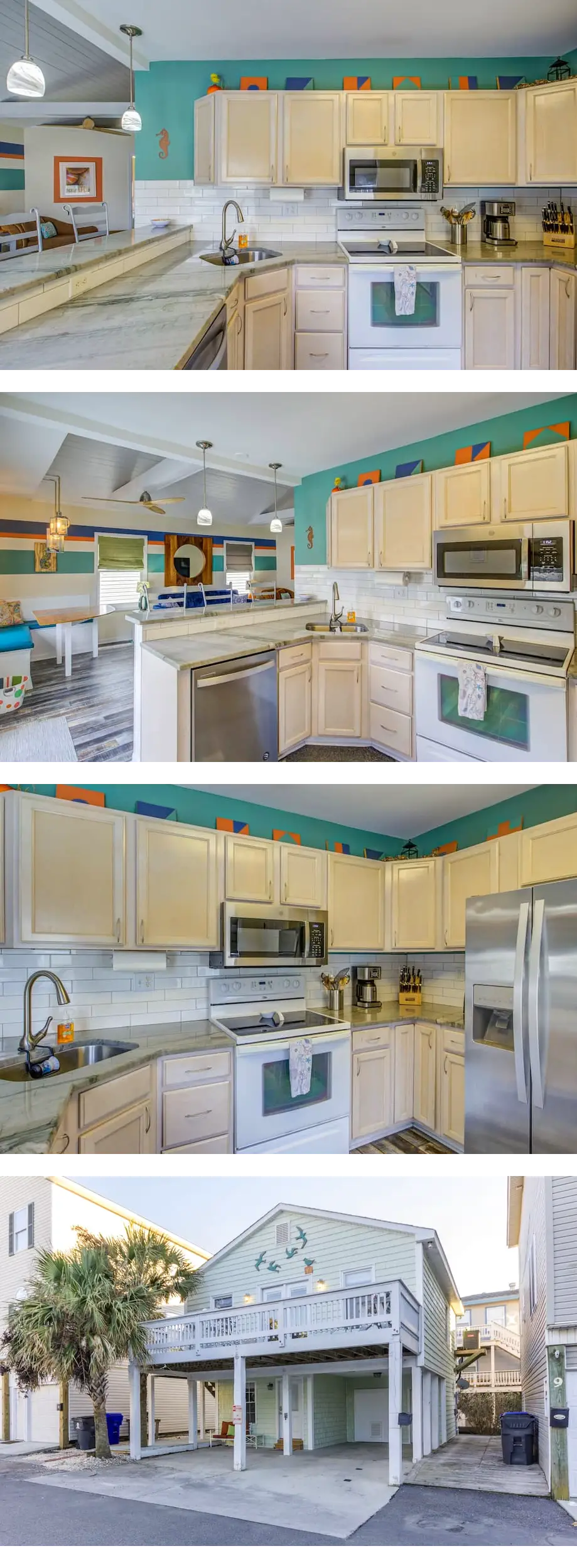 Beach Home sleeps up to 8, ocean and int...