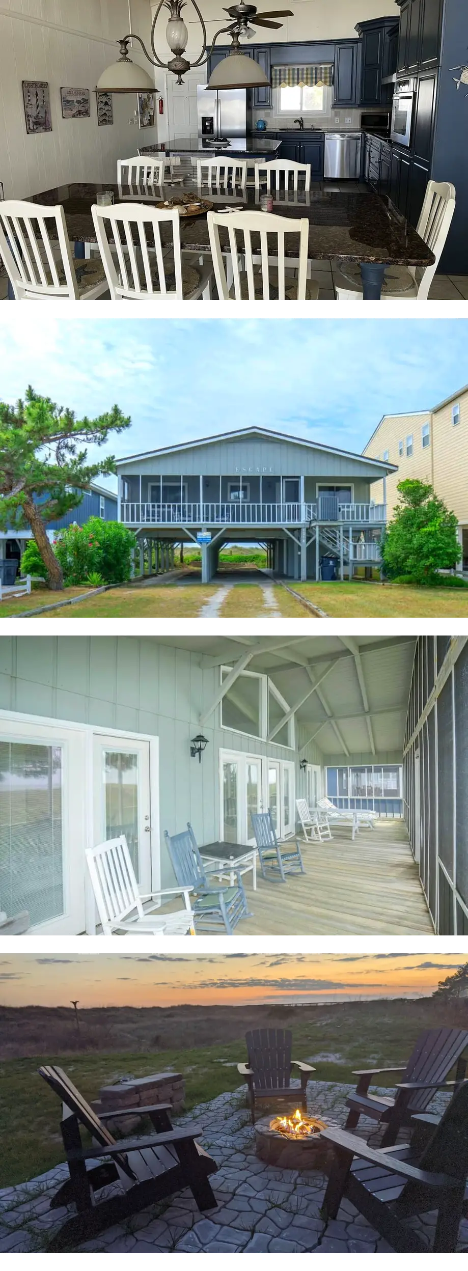 Oceanfront 4 Bedroom Home Great  Rates