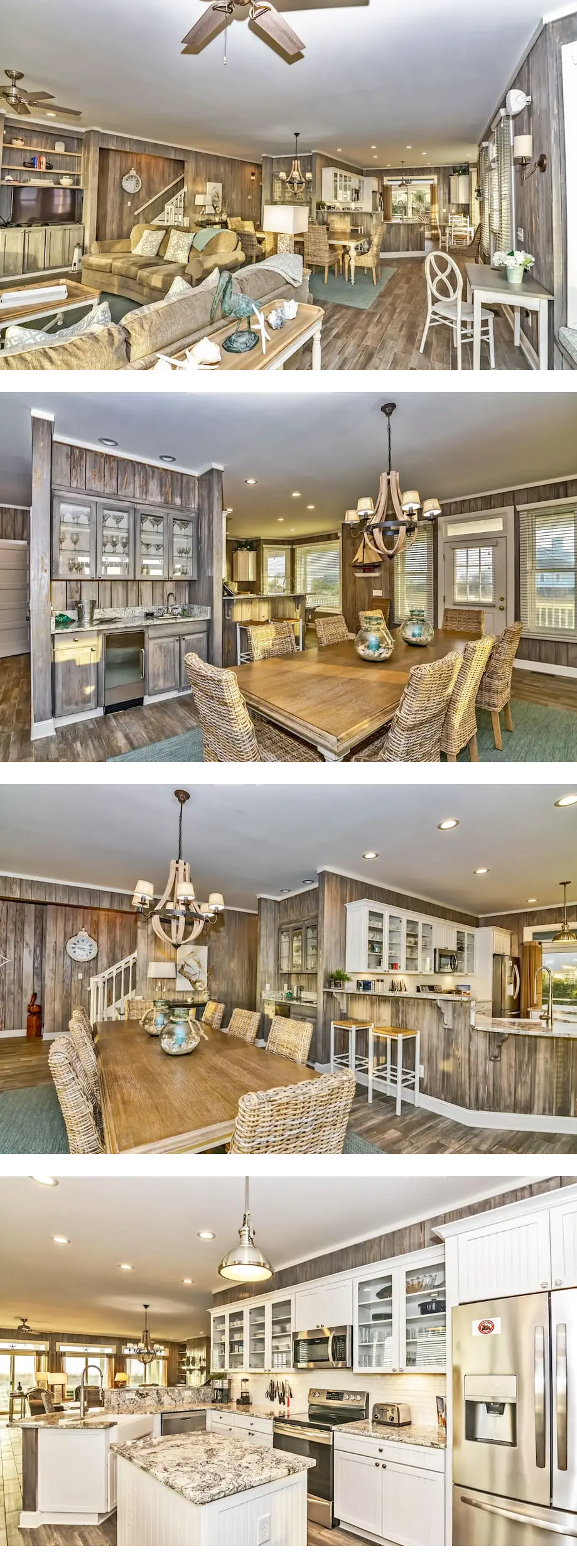 Ocean view home, remodeled with large be...
