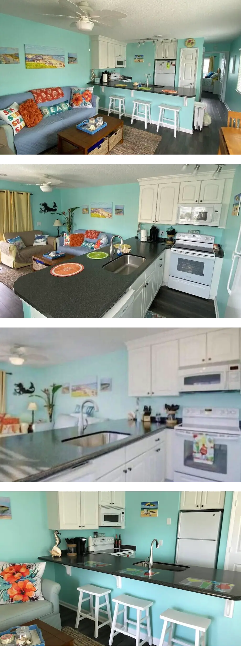 Bright end unit, Ocean Views, 1st floor,...