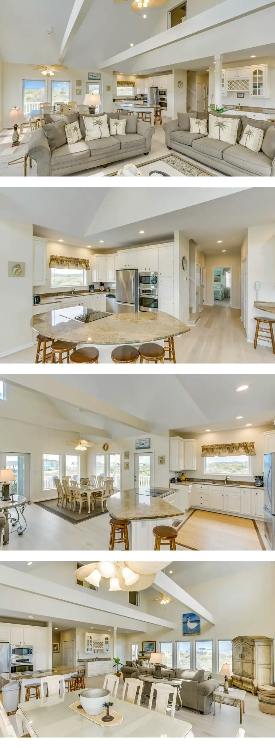 Panoramic View Steps from Beach - 4BD/4....