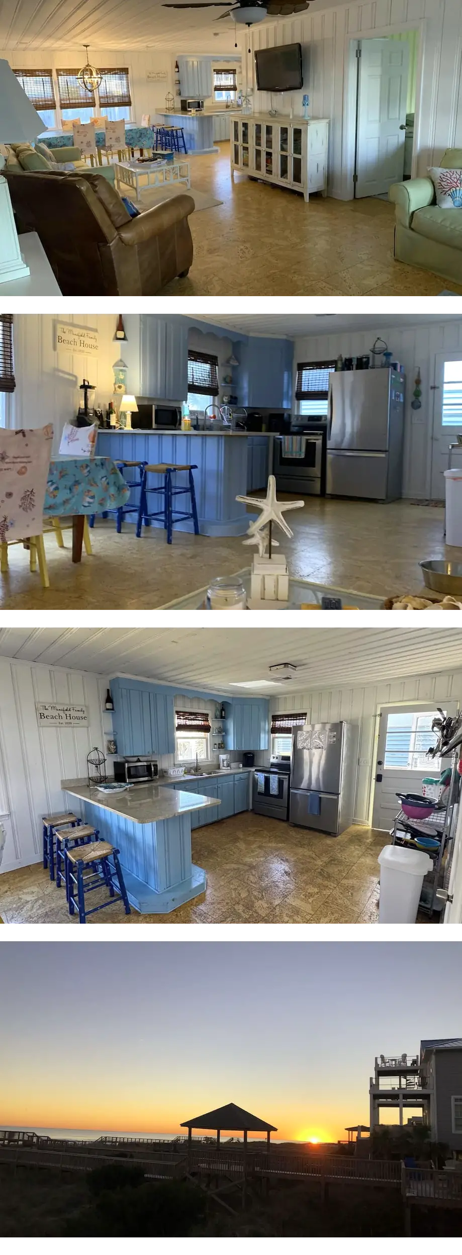 Charming oceanfront cottage, pet friendl...