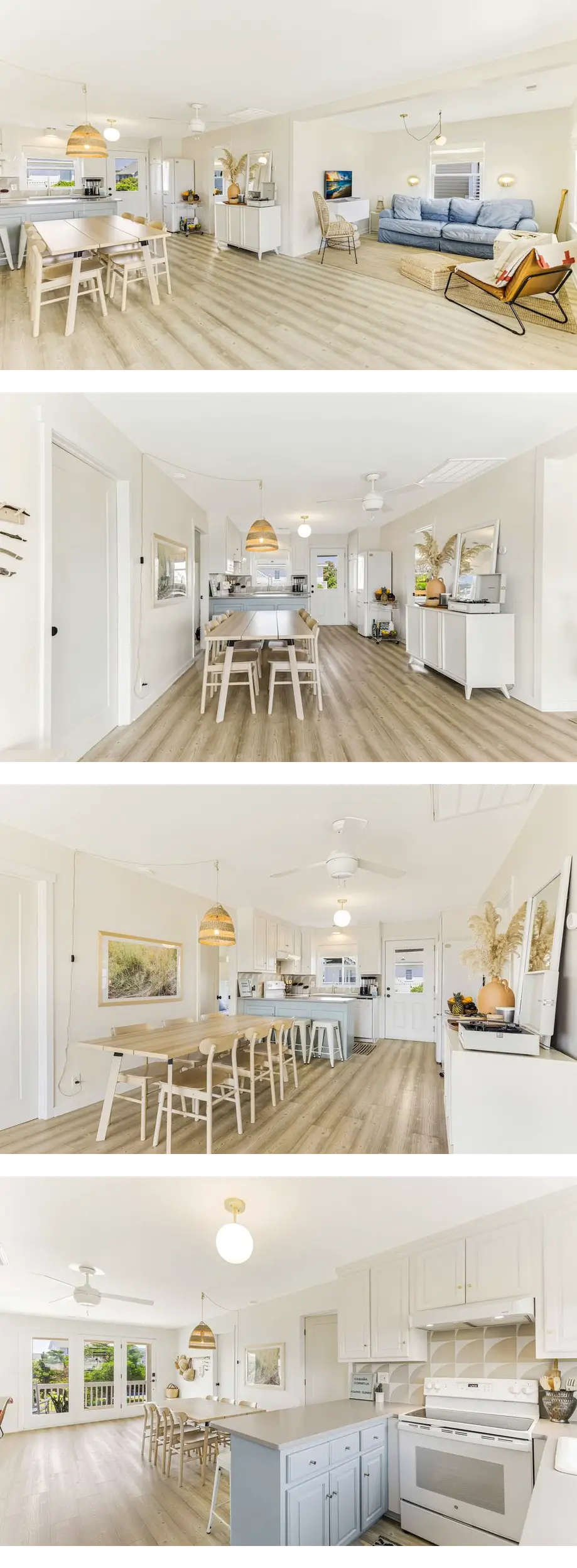 Bright & airy 3BR beach cottage with bou...