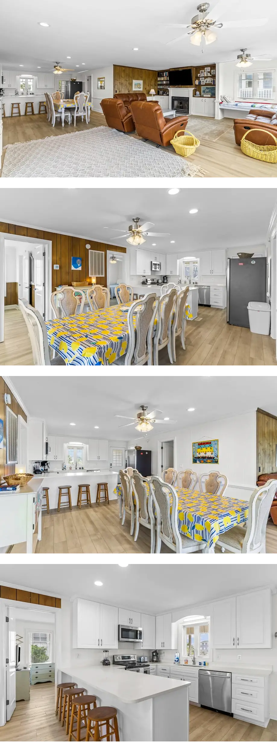 Oceanfront home with WiFi, private walkw...