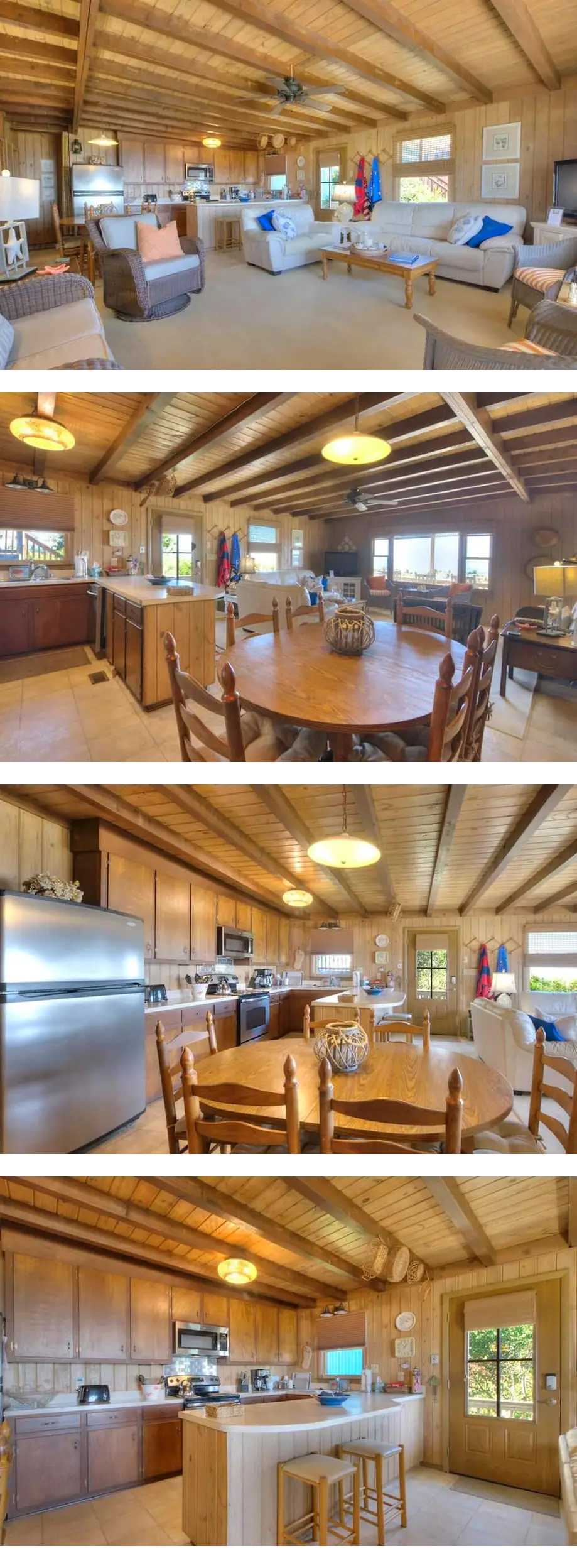 Oceanfront, 3BR/2BA Home -Walking Distan...