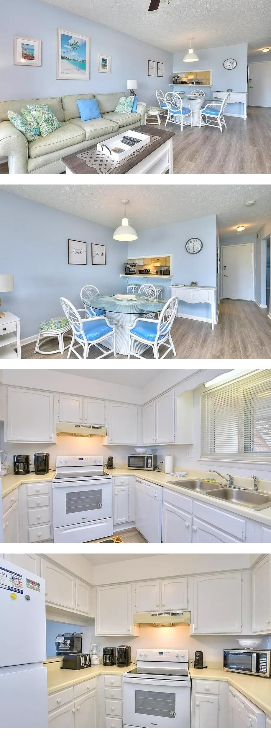 3 BR/2 BA  Ocean View Condo on Desirable...