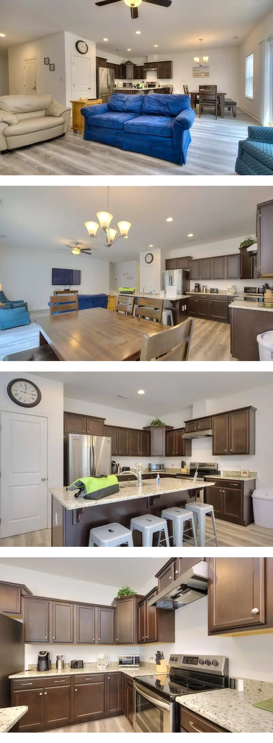 3 bedroom 2 bath, Sleeps 7