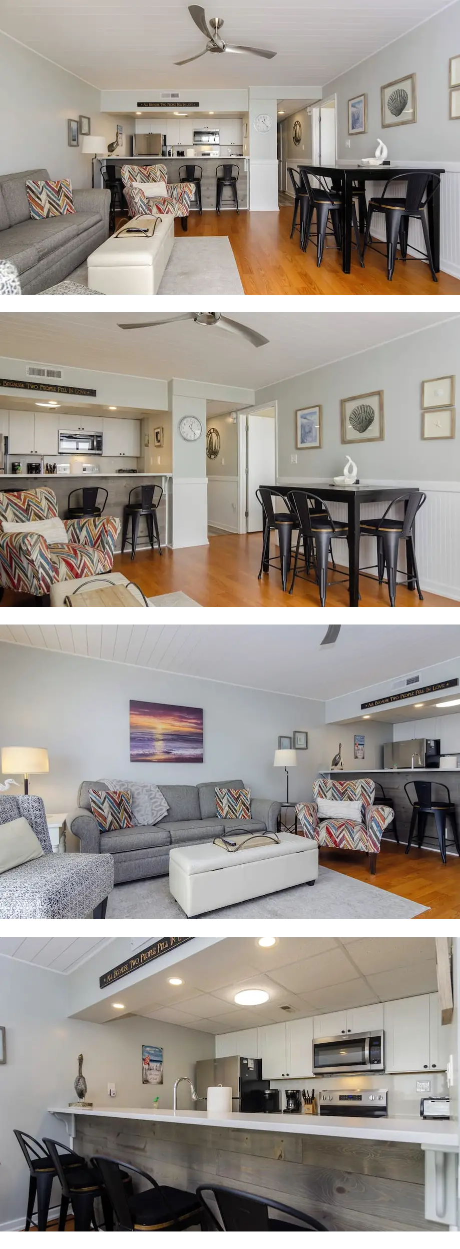 Gorgeous Oceanfront Top Floor Condo w Po...