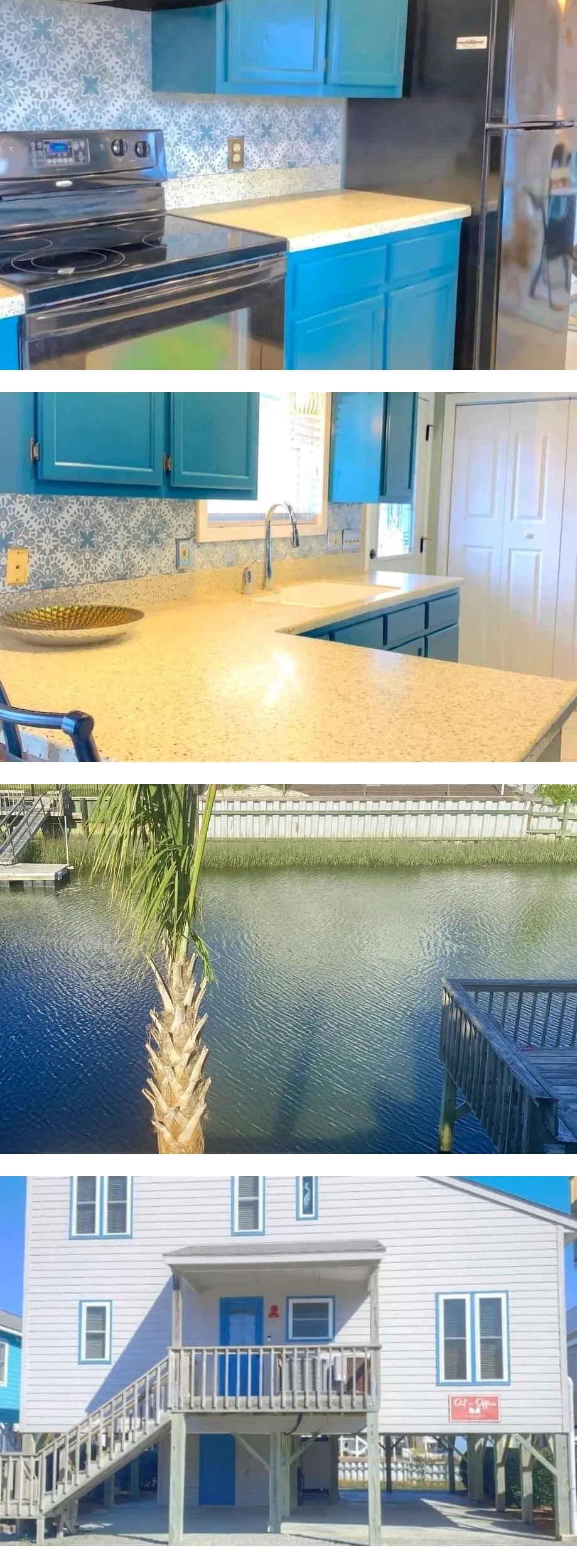 Freshly updated canal front on one of Na...
