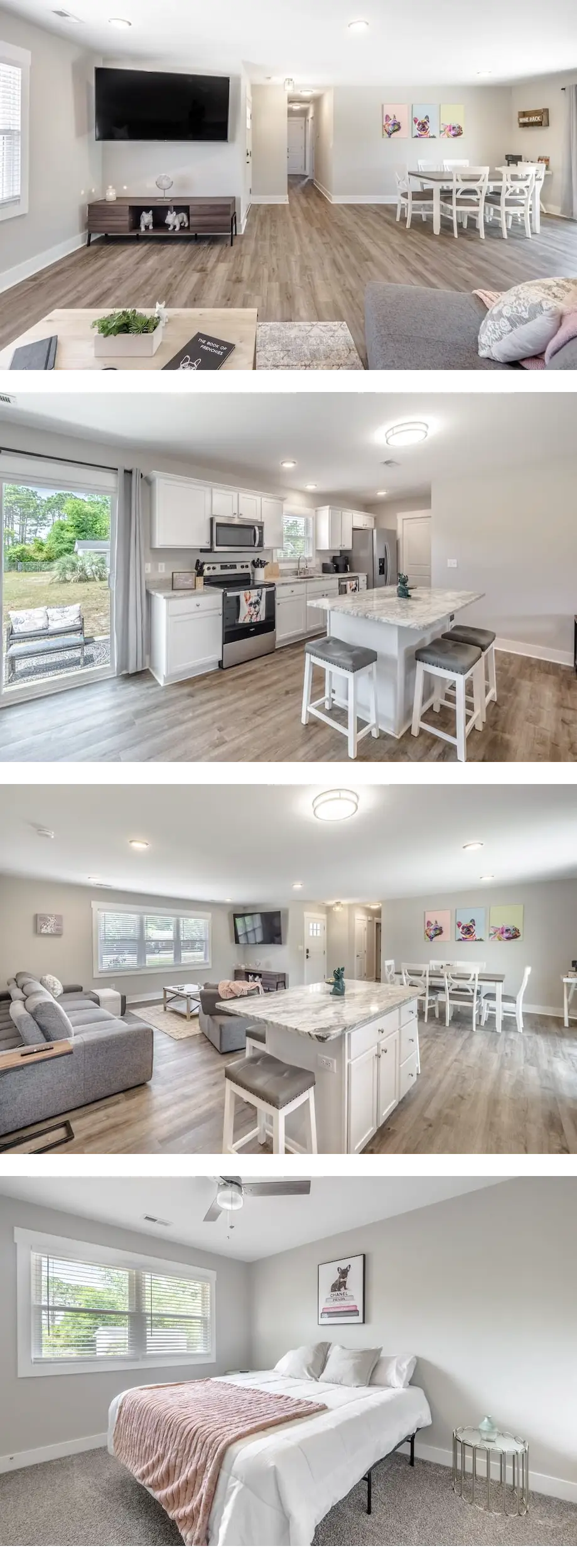Spacious w/ all King Beds, 15 min from B...