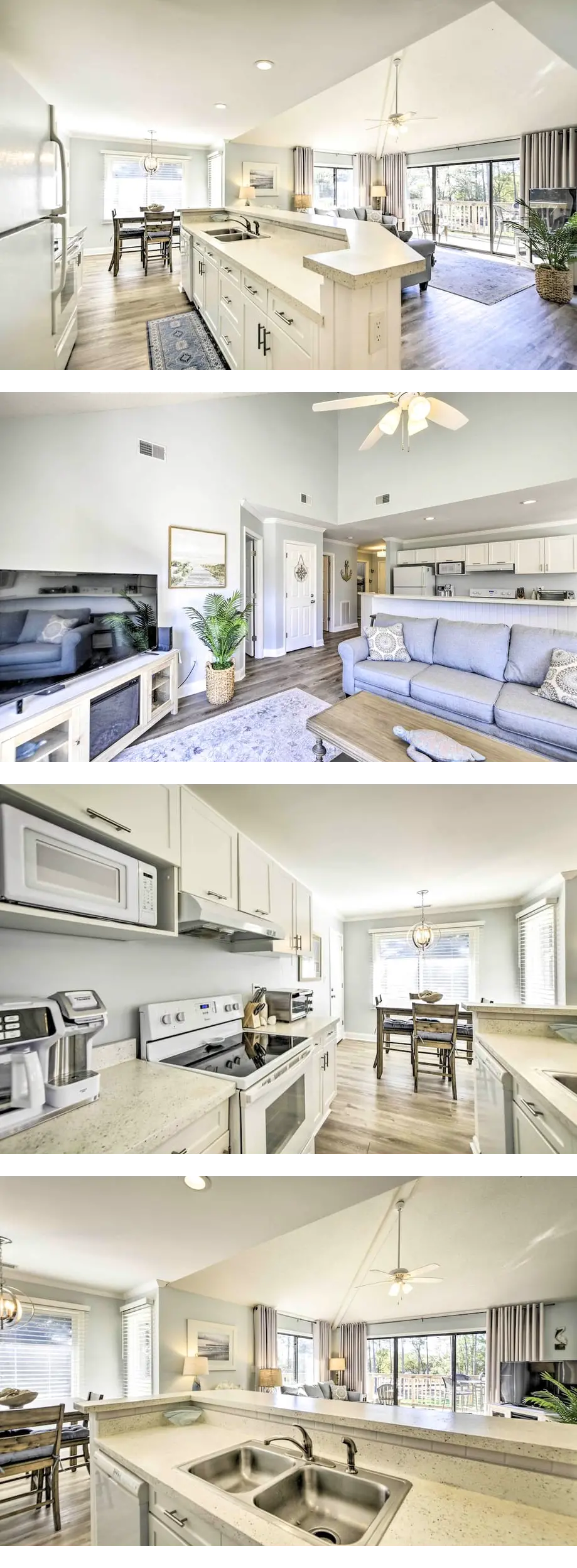 Bright Sunset Beach Condo w/ Golf Course...