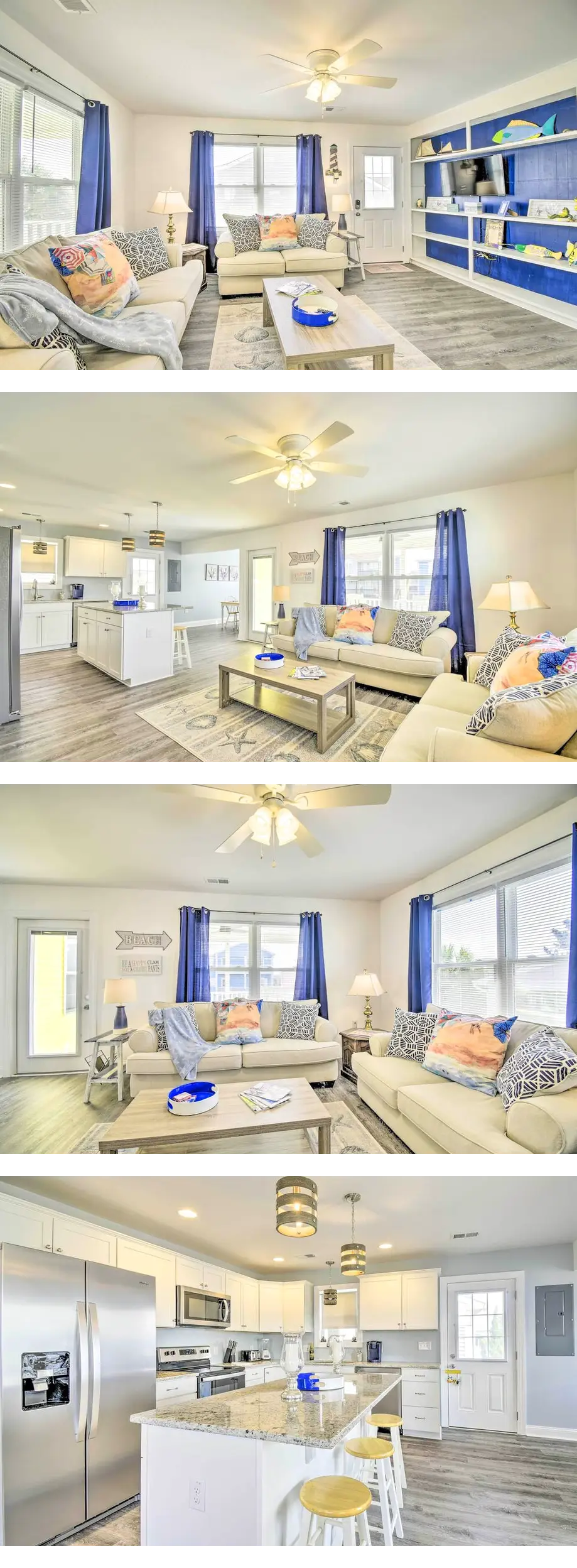 Freshly Remodeled Beach House, Steps to ...