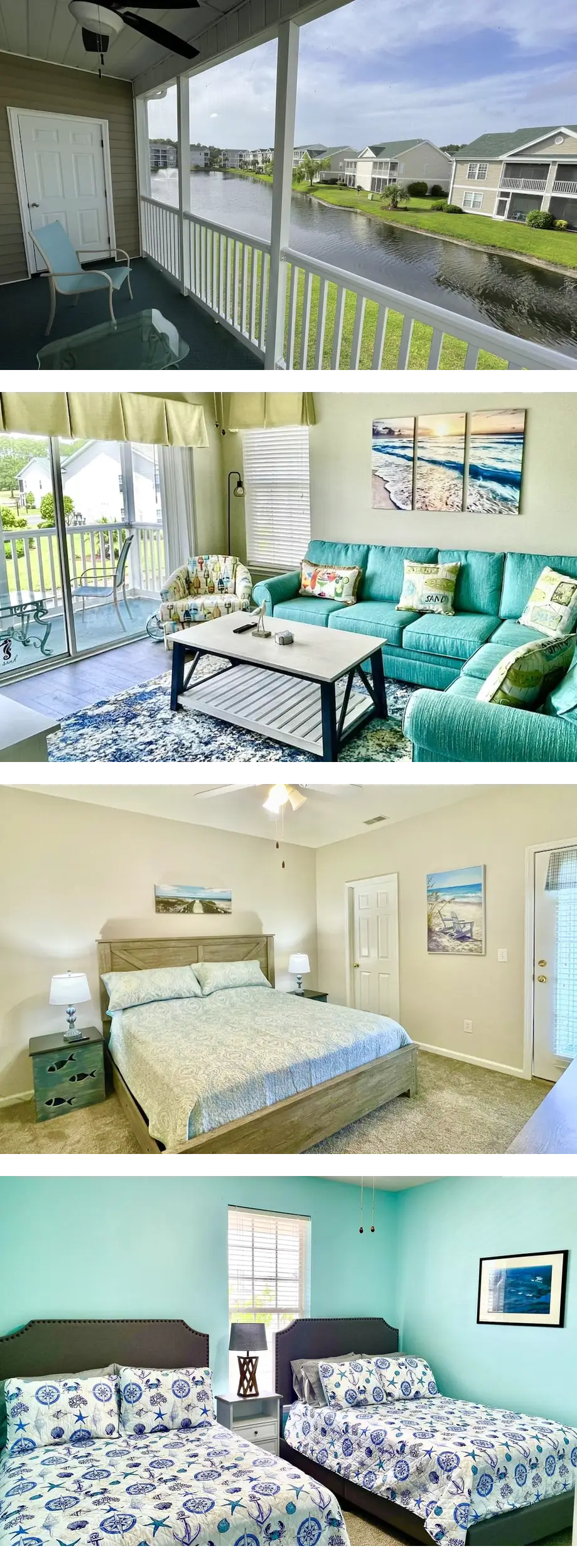 Beautiful King Suite-2 BR Lake Front Gol...