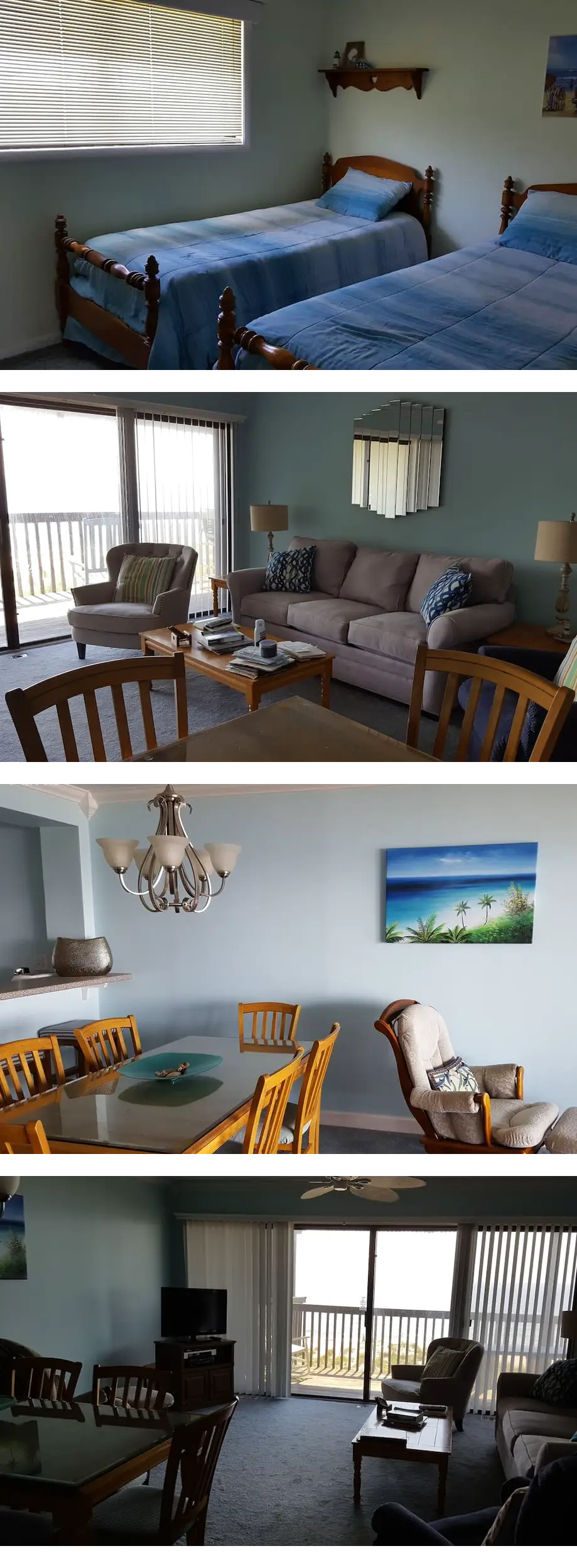 Spacious condo with large deck to view t...