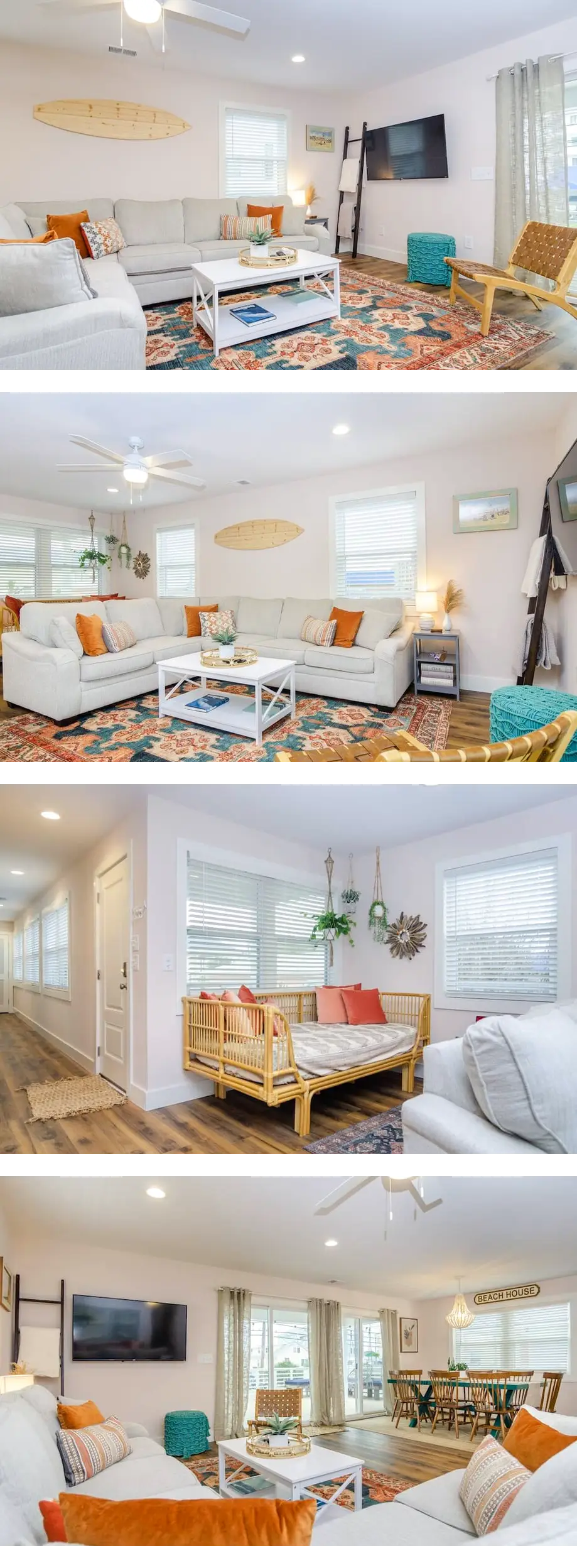 Newly renovated home across from the bea...