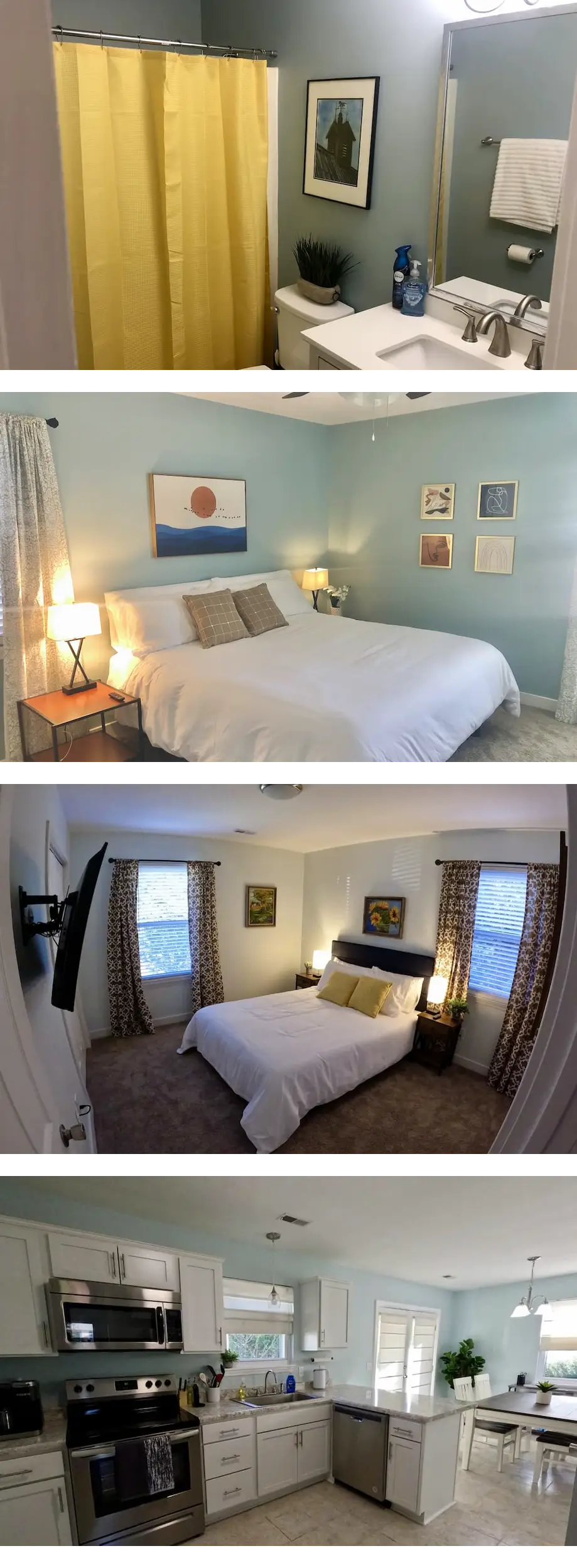 Stylish 3BR Home - 15 min from beach or ...