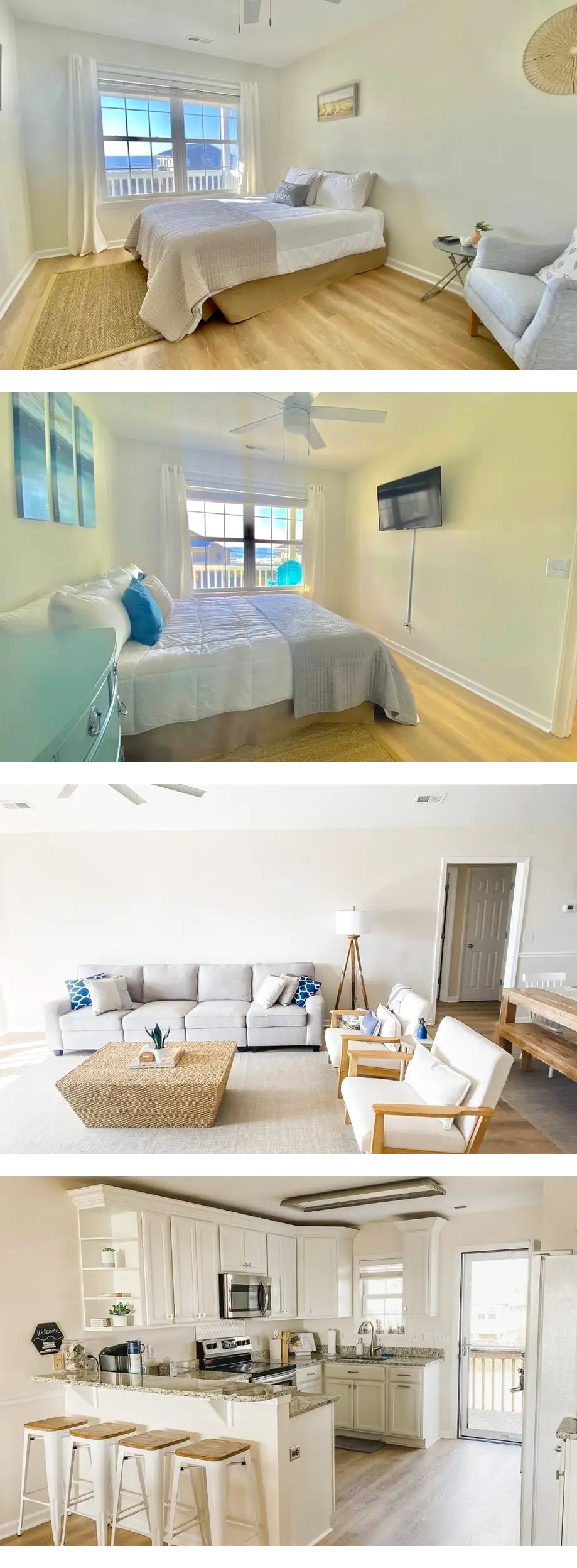 At the Beach: Bright, Cozy, Ocean View H...