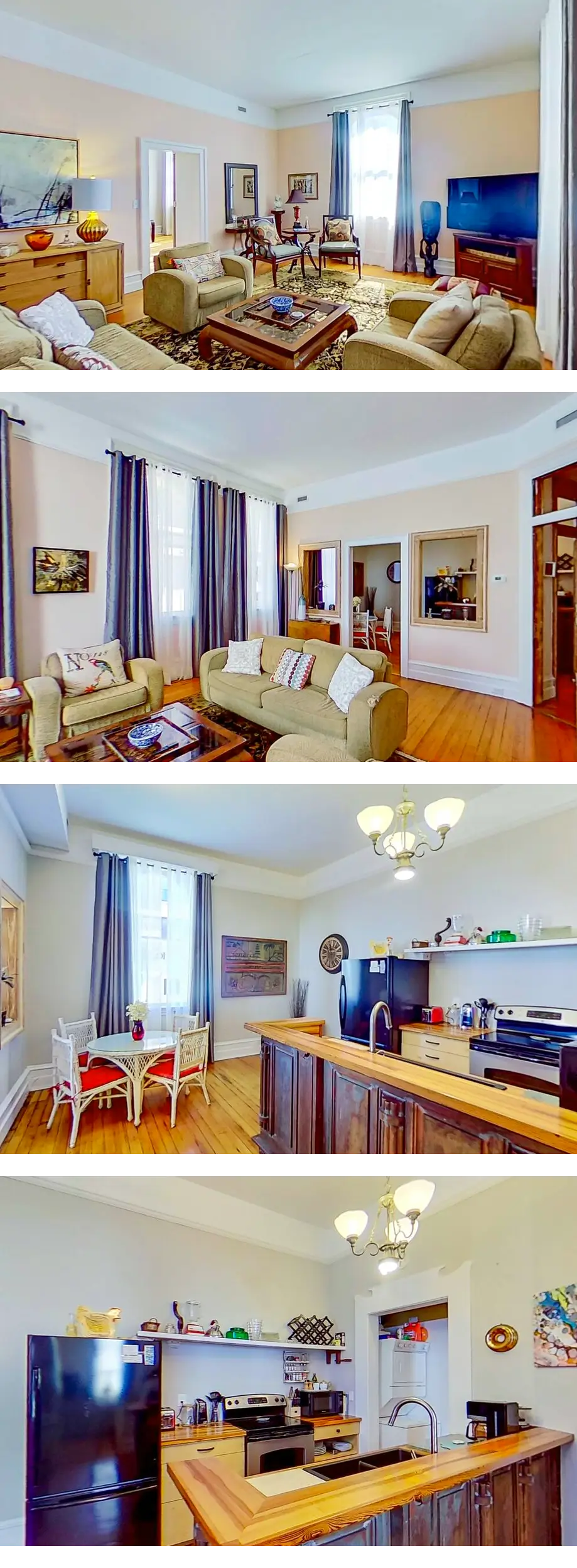 Iconic river-view condo with AC, W/D, & ...