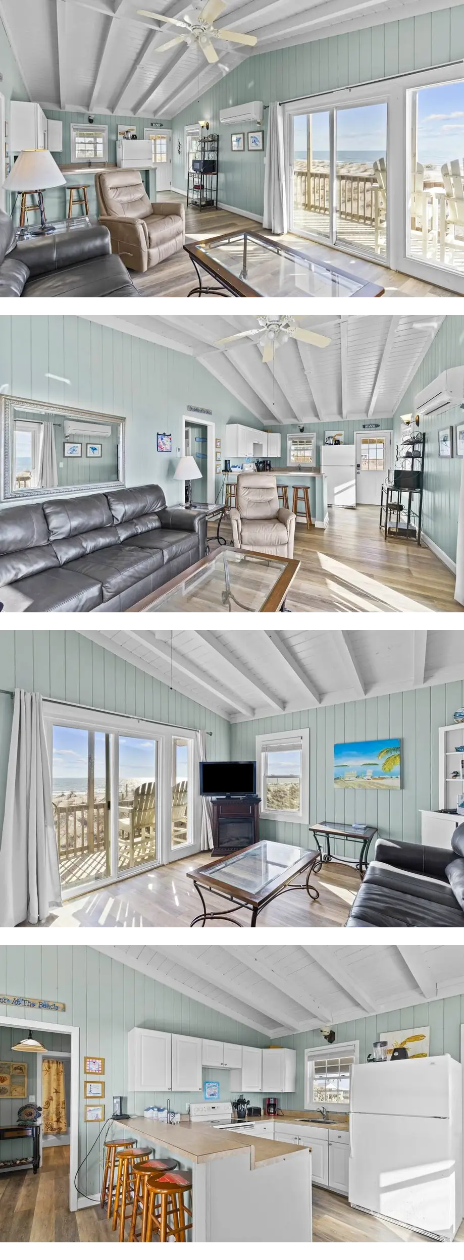 Timeless Oceanfront Cottage Near Pier wi...