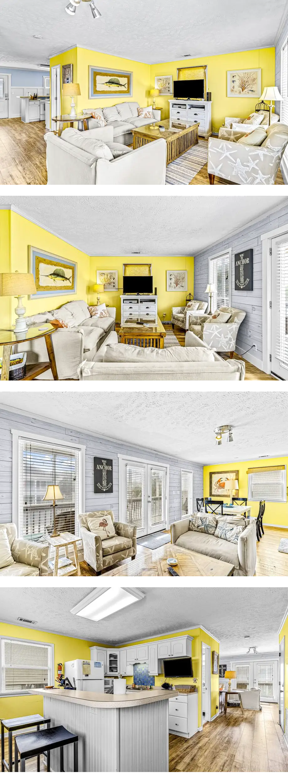 Home near the beach with balconies, outd...