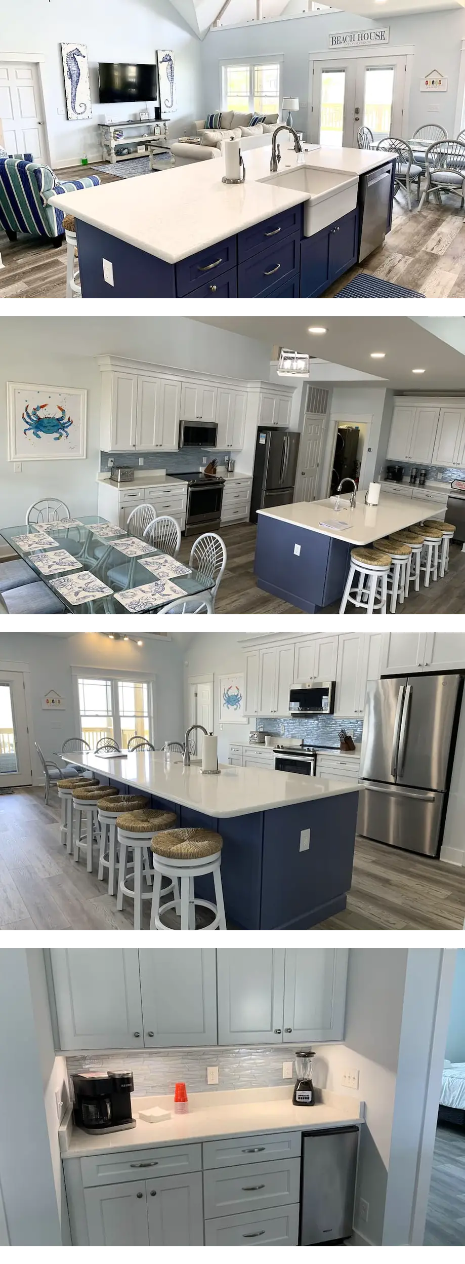 Barefoot Breezes Luxury Beach Home.  Ren...
