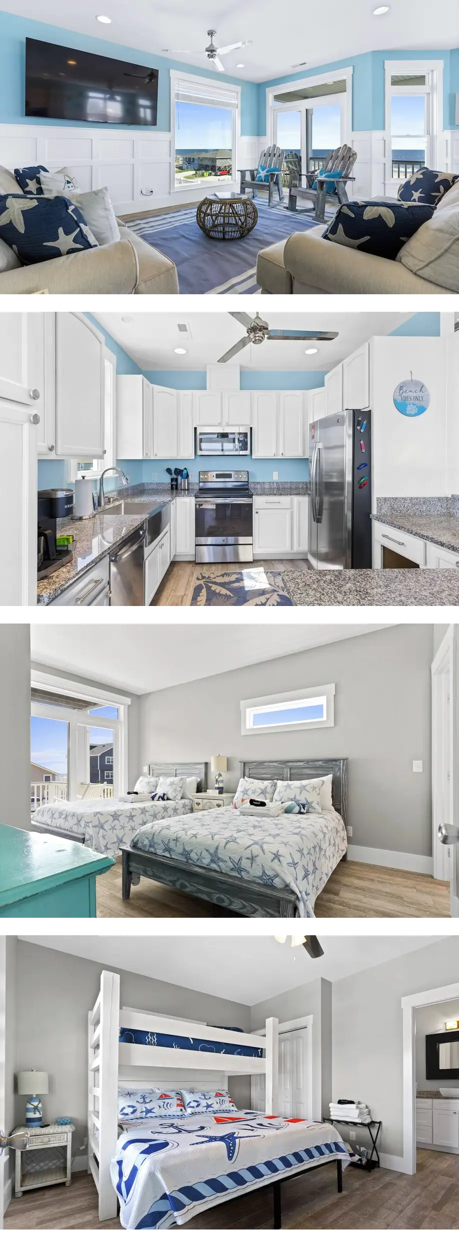 Amazing Views! 8 bed. Sleeps 14. Private...