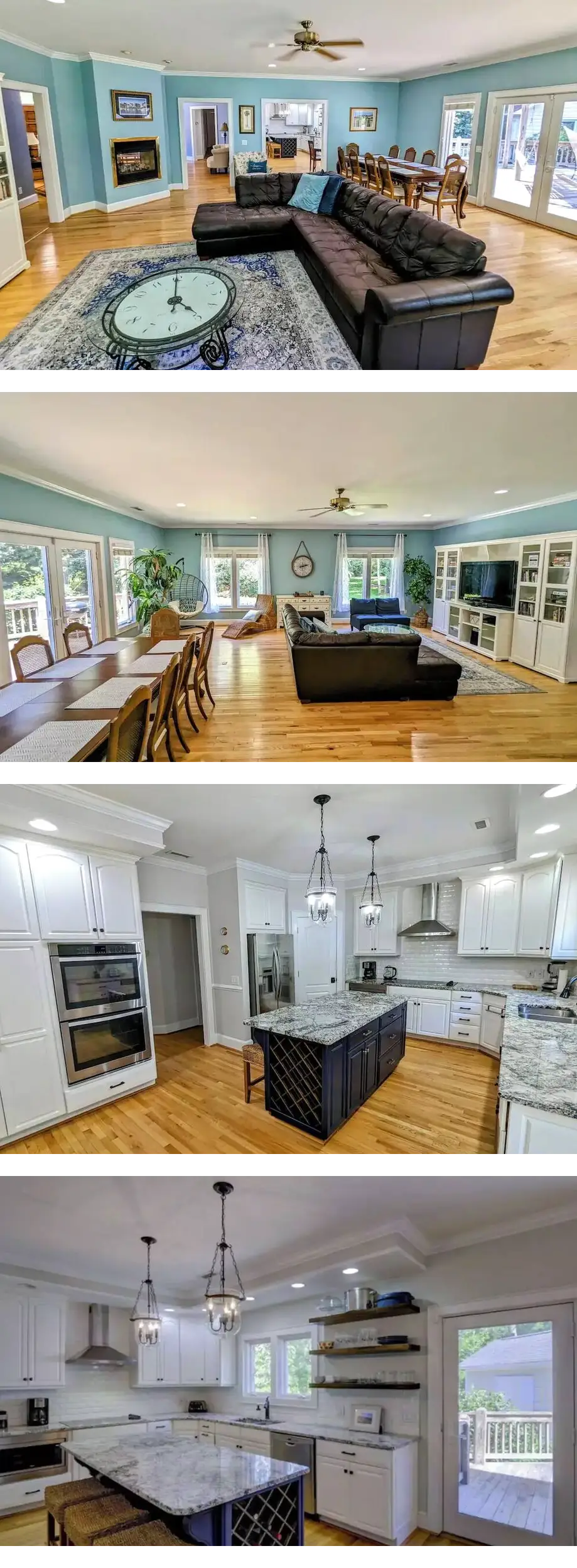 Spacious home, 24' boat slip, waterfront...