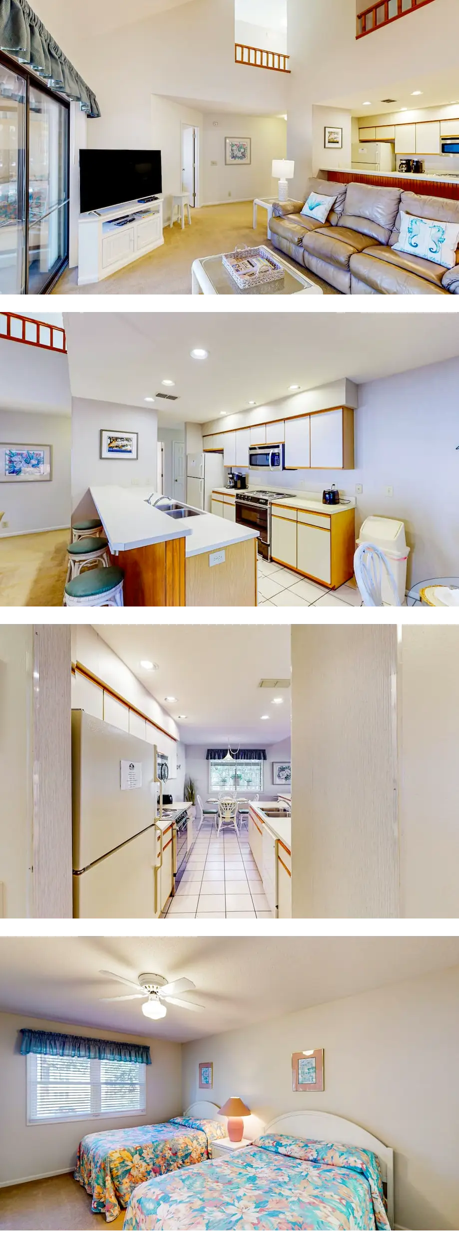 Resort condo with A/C & near golf & beac...