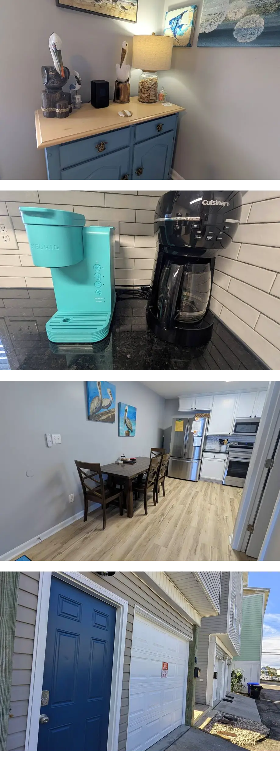 Pelican's Loft: Steps from the beach acc...