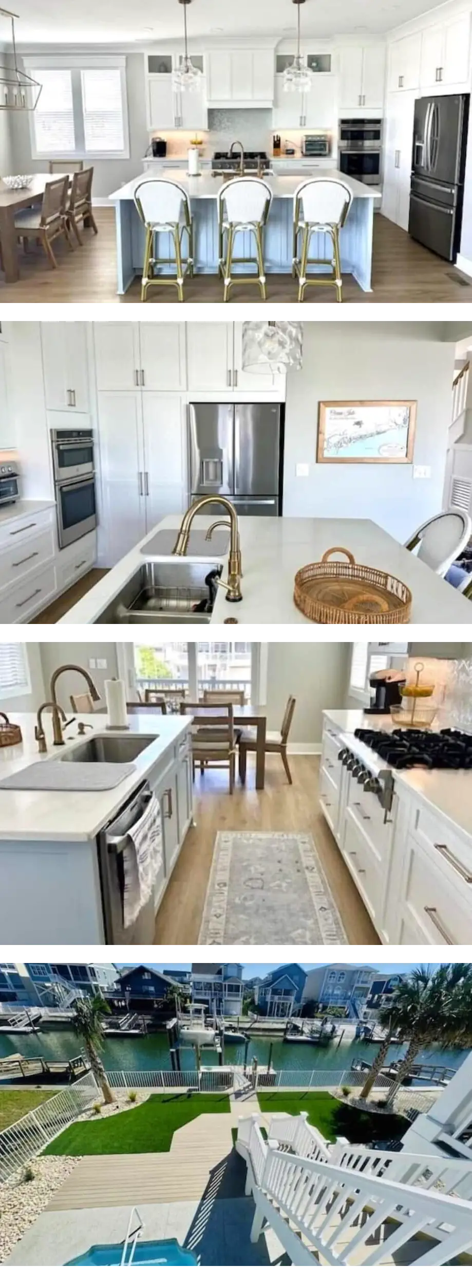 New Canal Front Home Heated Pool Elevato...