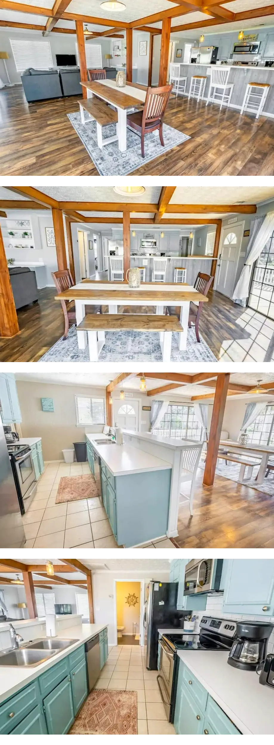 Beach Daze Duplex! Natural Light! Fenced...