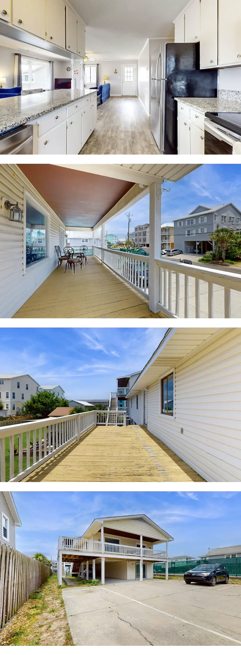 Coastal condo with short walk to the bea...