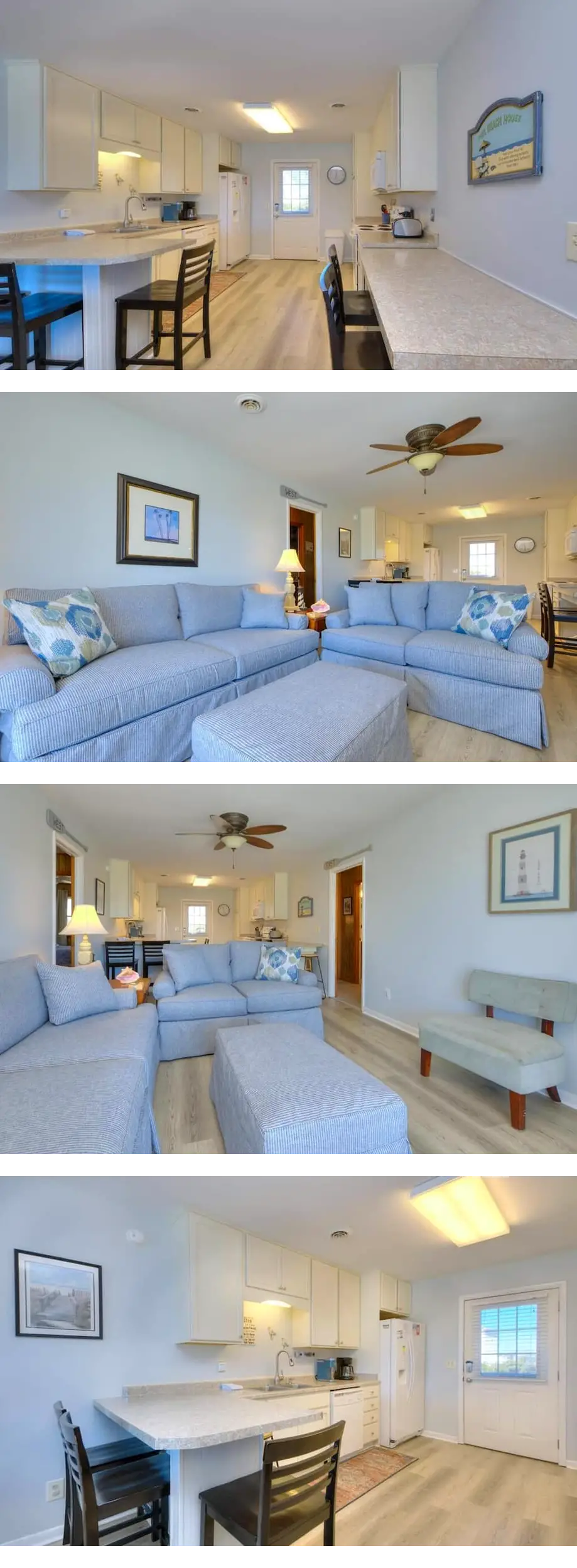 4 Bedroom 2 Bath House, 2nd Row, Ocean V...