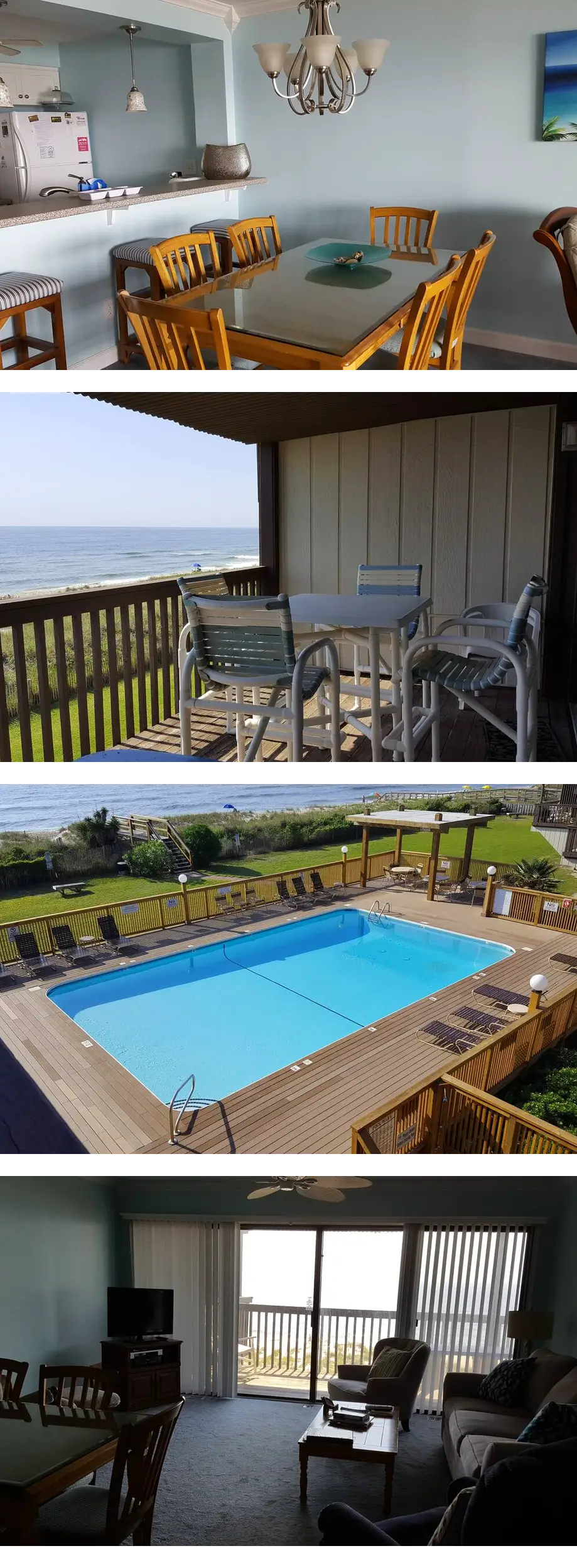 Sea Colony 19A - Beachfront Condo with w...