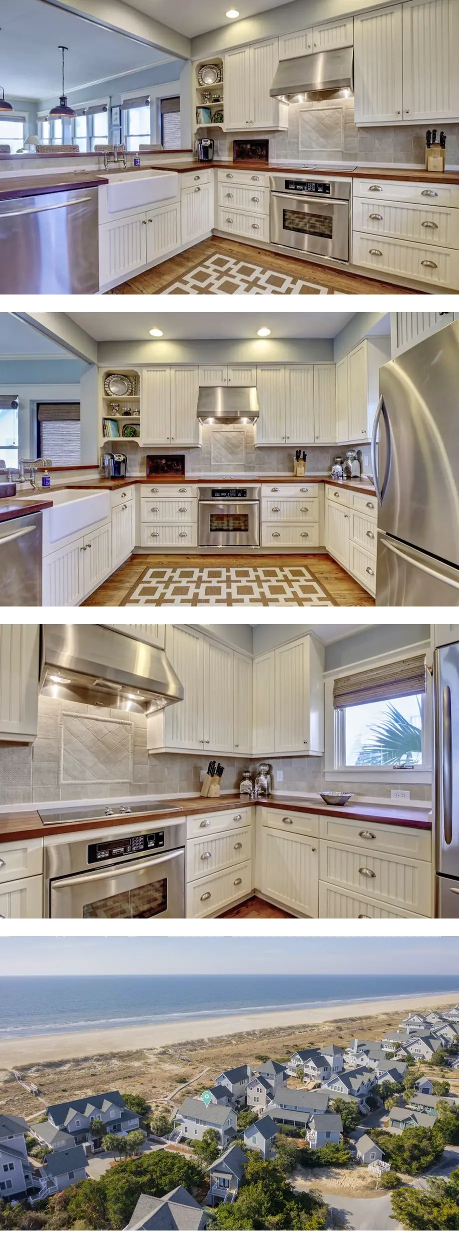 Executive seaside cottage with detached ...