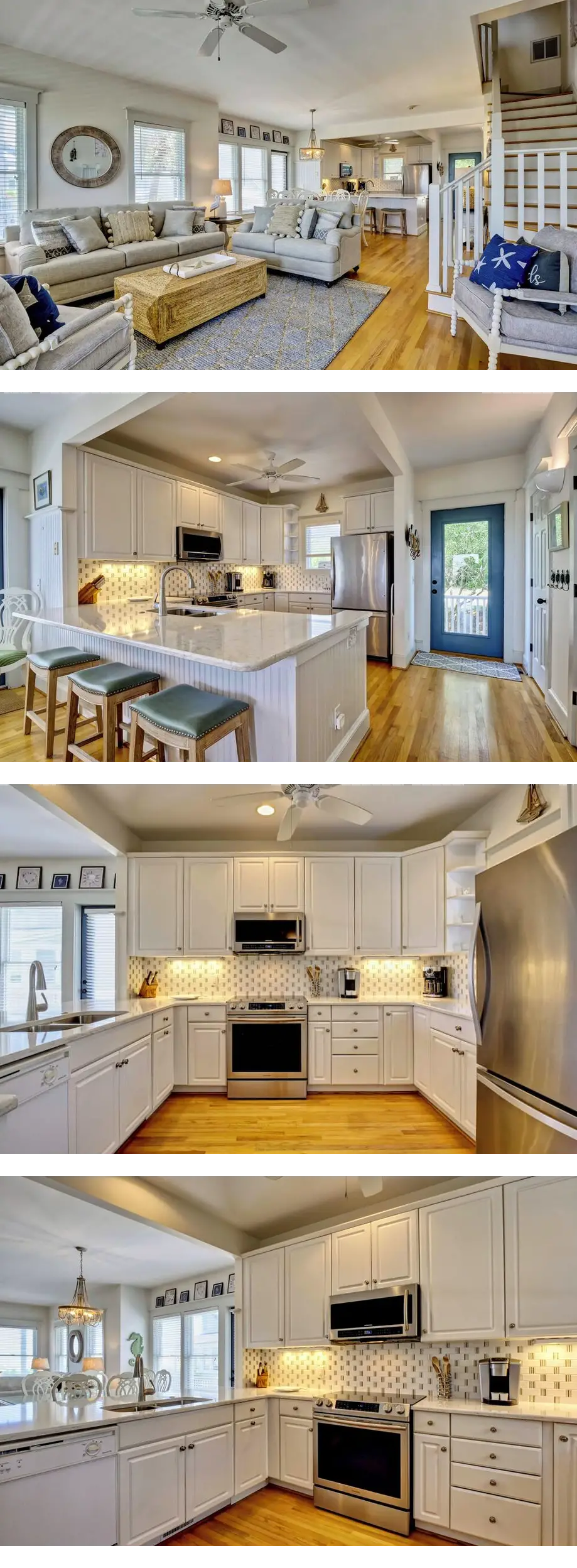 Starfish & Coffee, oceanfront, 3-bedroom...